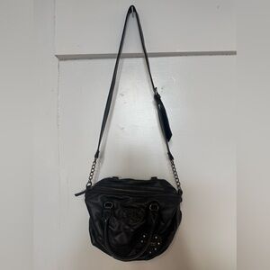 Juicy Couture Quilted Black Satchel Bag